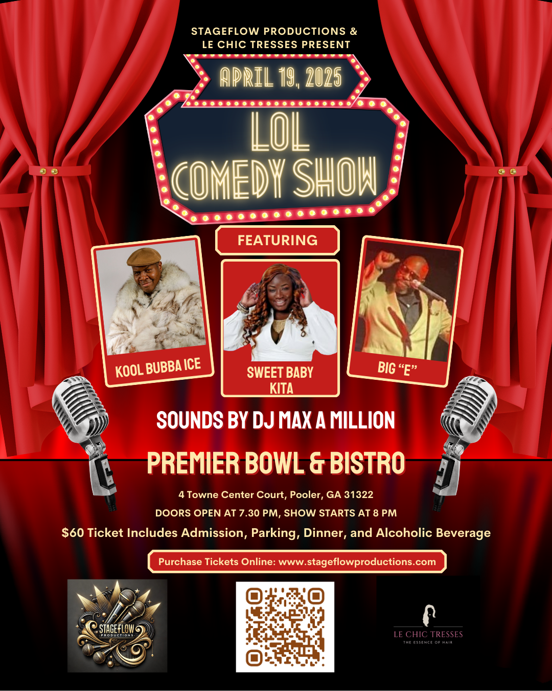 LOL Comedy Show - All-Inclusive Admission | Pooler, GA